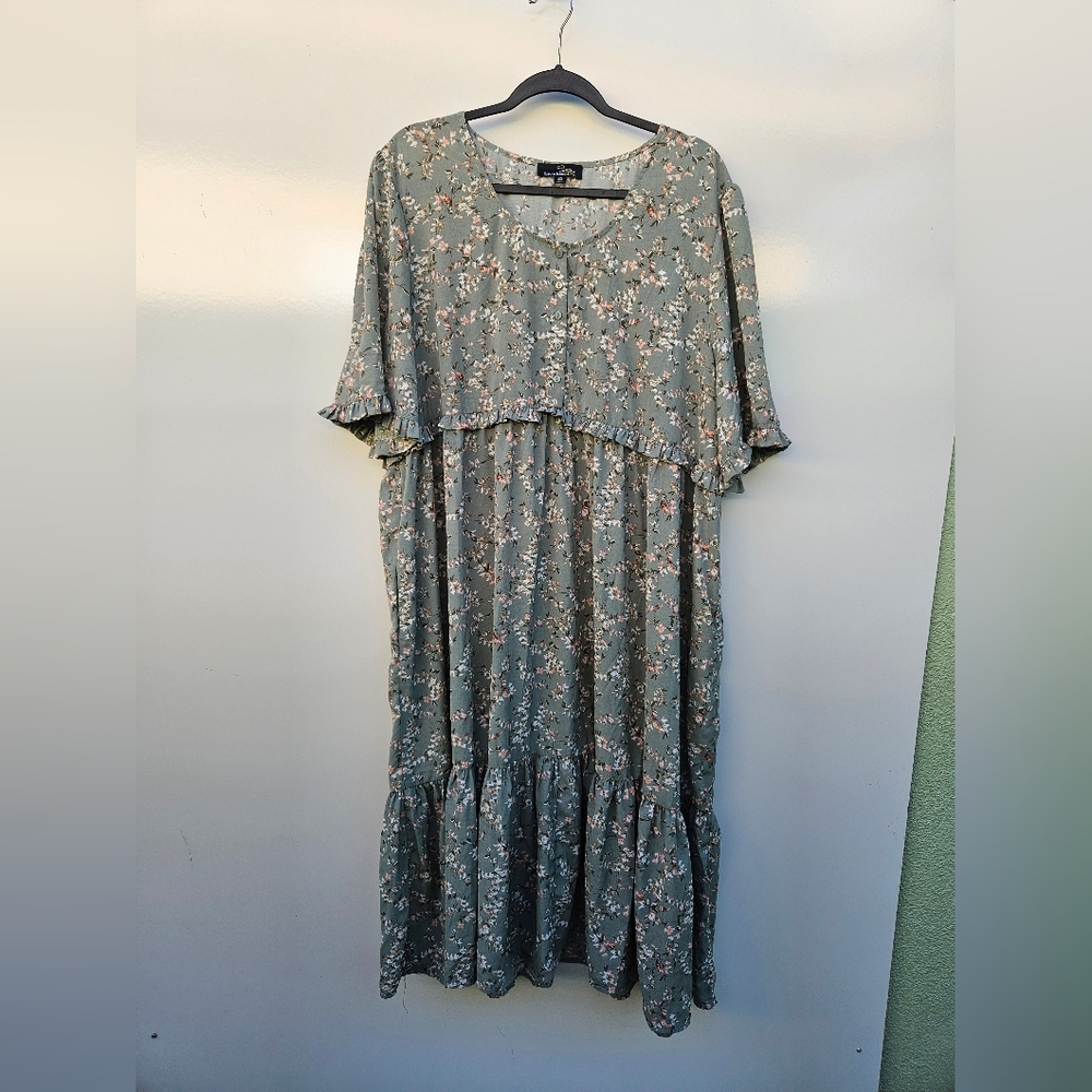 Floral Print Women's Dress